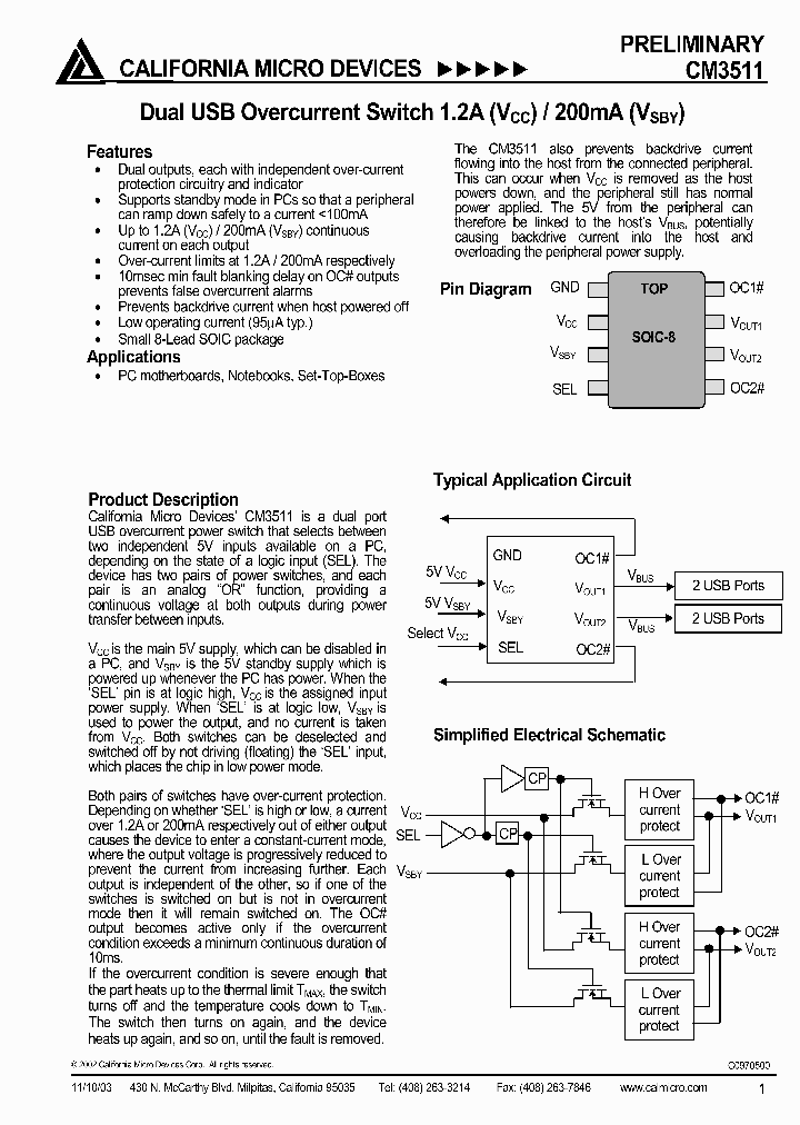 CM3511_1226921.PDF Datasheet