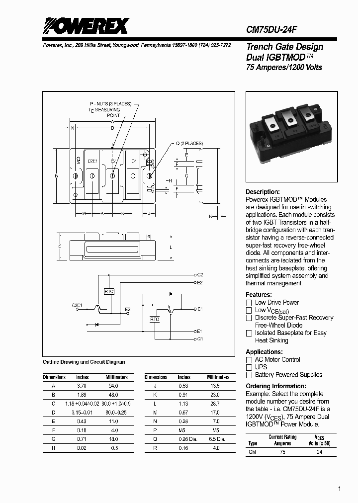CM75DU-24F_1227045.PDF Datasheet