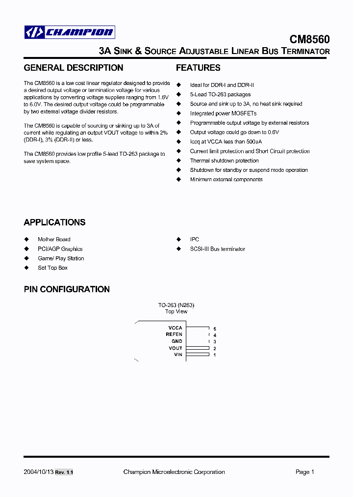 CM8560IN263_1227088.PDF Datasheet