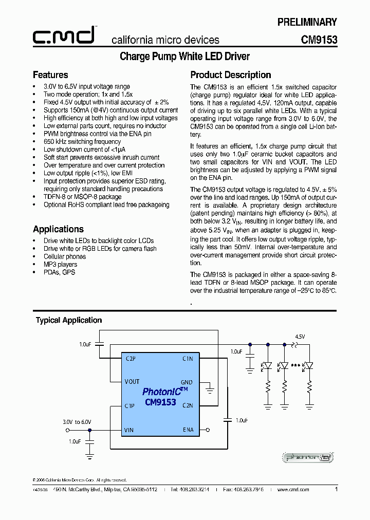 CM9153-01MR_1227126.PDF Datasheet