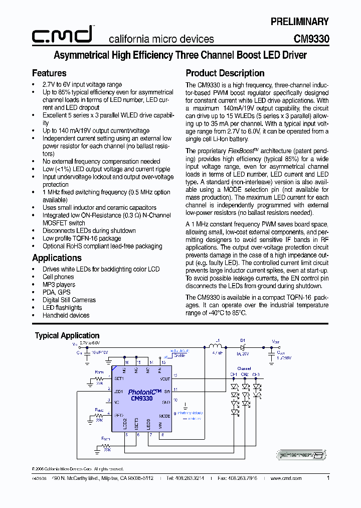 CM9330-01QE_1227133.PDF Datasheet