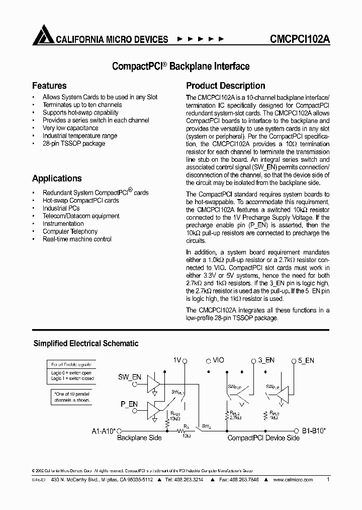 CMCPCI102AT_1227204.PDF Datasheet