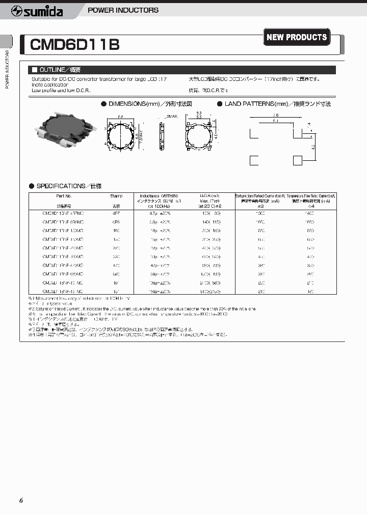 CMD6D11BNP-6R8MC_1227229.PDF Datasheet