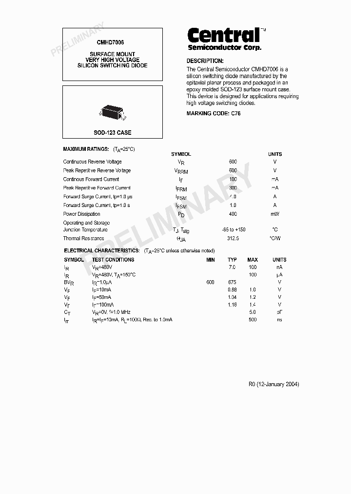 CMHD7006_1227265.PDF Datasheet