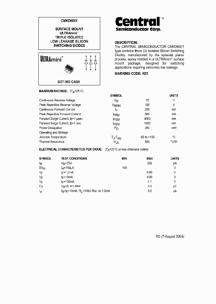CMKD6001_1227275.PDF Datasheet