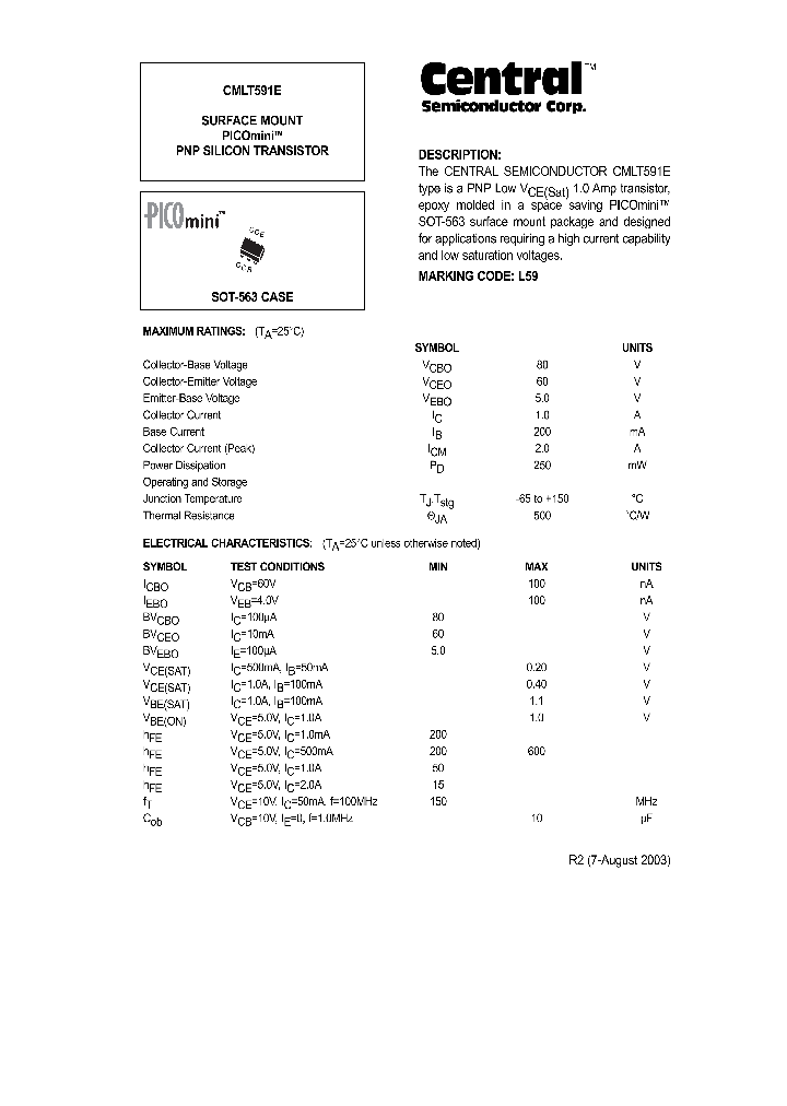 CMLT591E_1227311.PDF Datasheet
