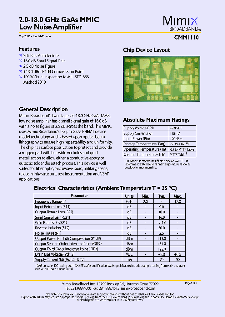 PB-CMM1110-BD_1164556.PDF Datasheet