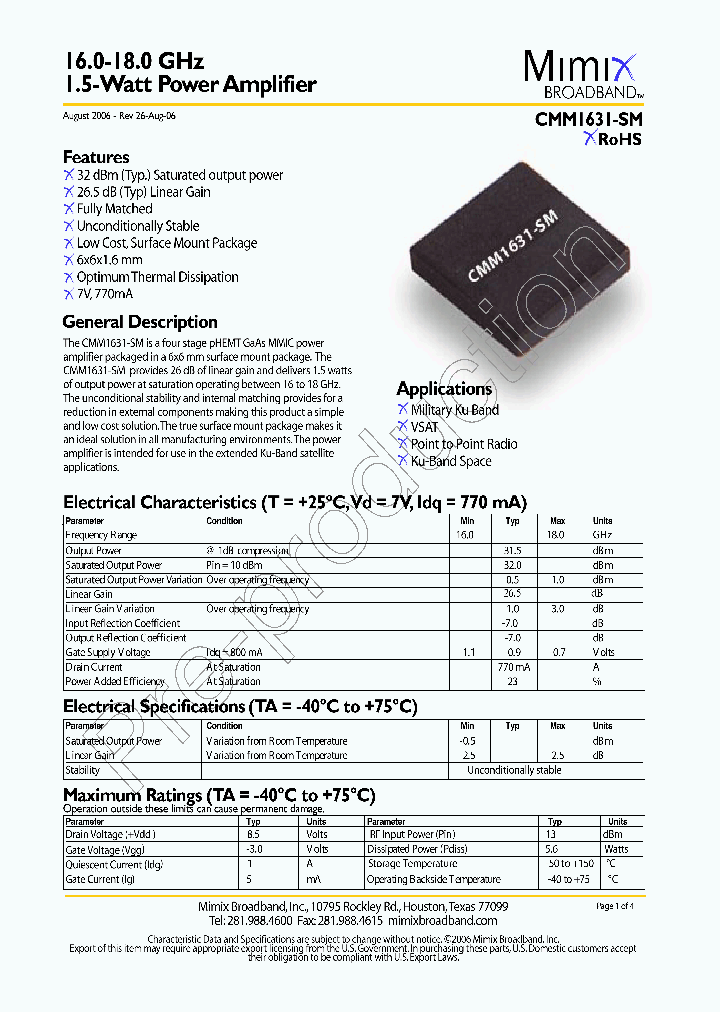 CMM1631-SM-0G00_1116274.PDF Datasheet