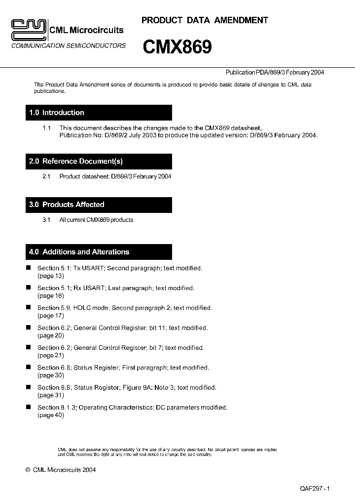 CMX869_1227609.PDF Datasheet