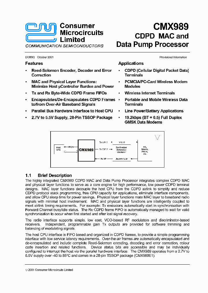 CMX989_1058586.PDF Datasheet