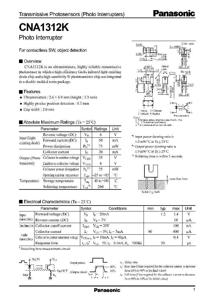CNA1312K_1227670.PDF Datasheet