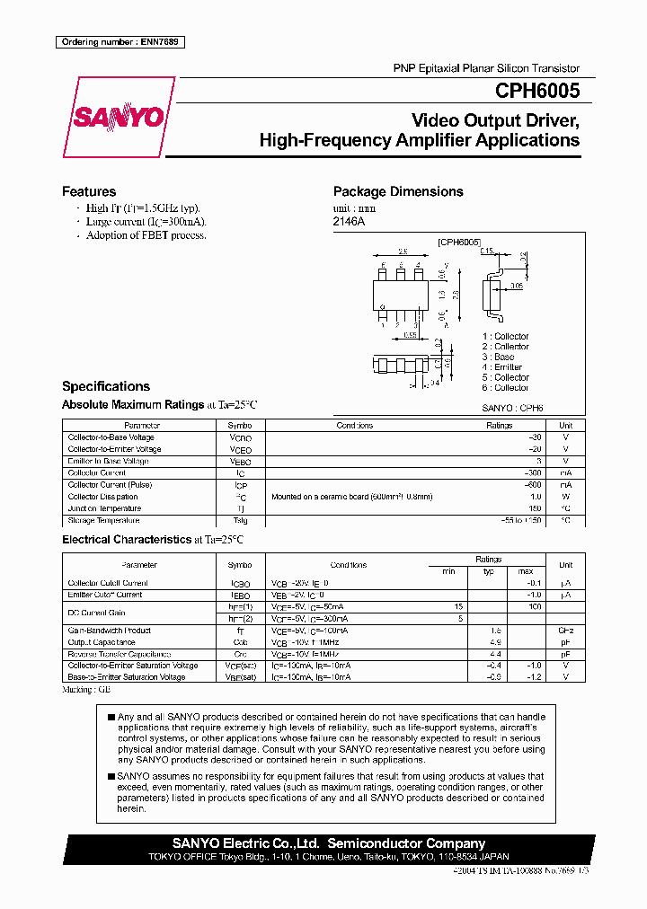CPH6005_1228066.PDF Datasheet