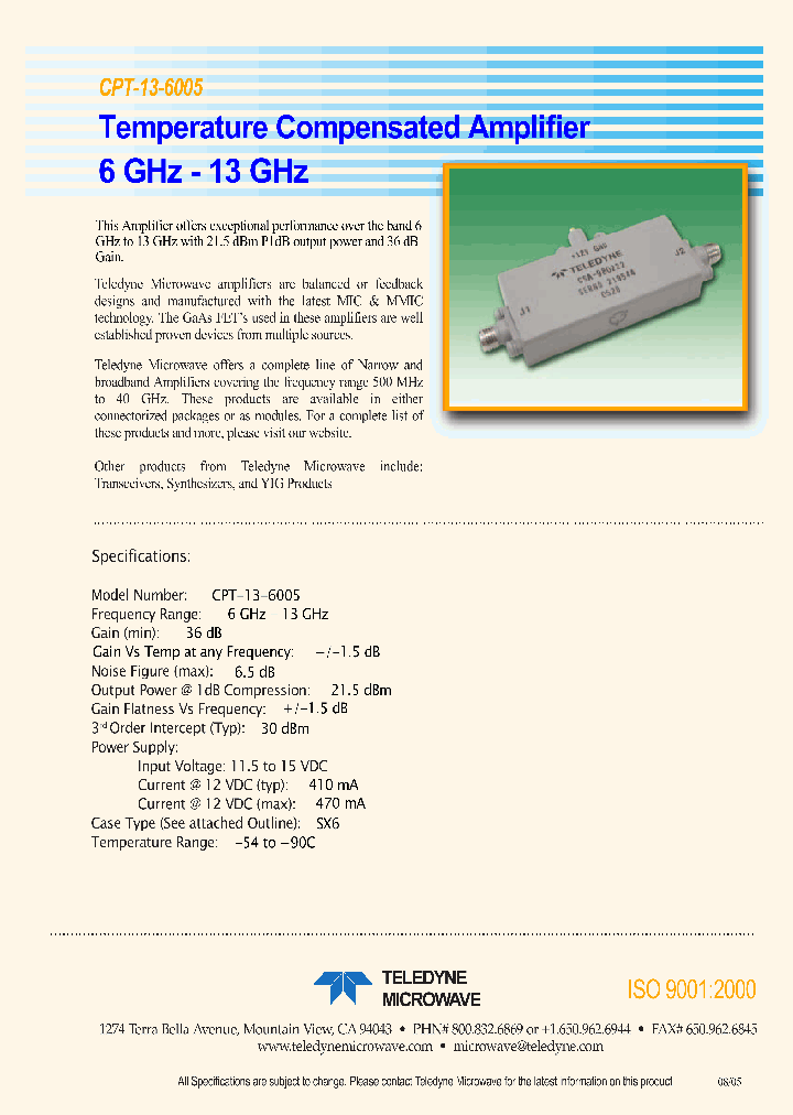CPT-13-6005_1228118.PDF Datasheet