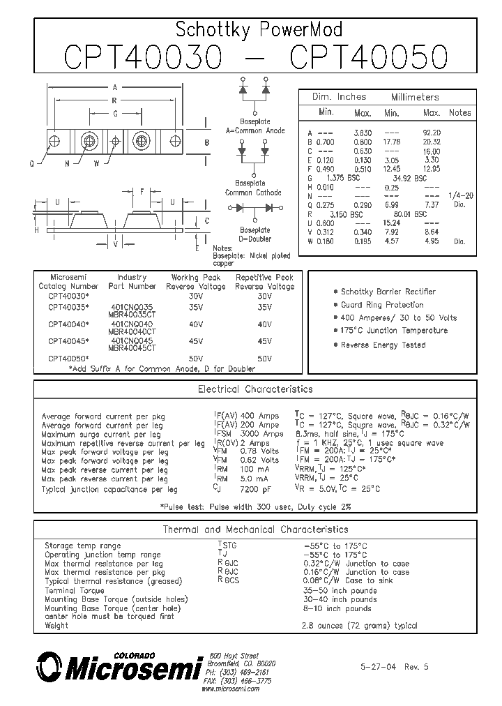 CPT40050_1228154.PDF Datasheet
