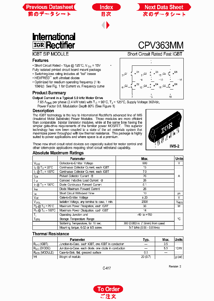 CPV363MM_1228201.PDF Datasheet