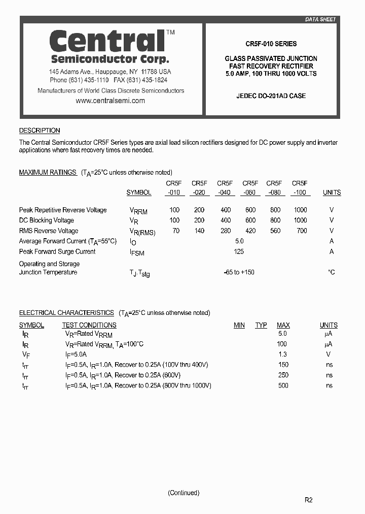 CR5F-010_1228322.PDF Datasheet