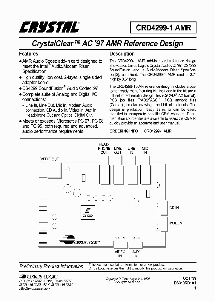 CRD4299-1AMR_1228357.PDF Datasheet