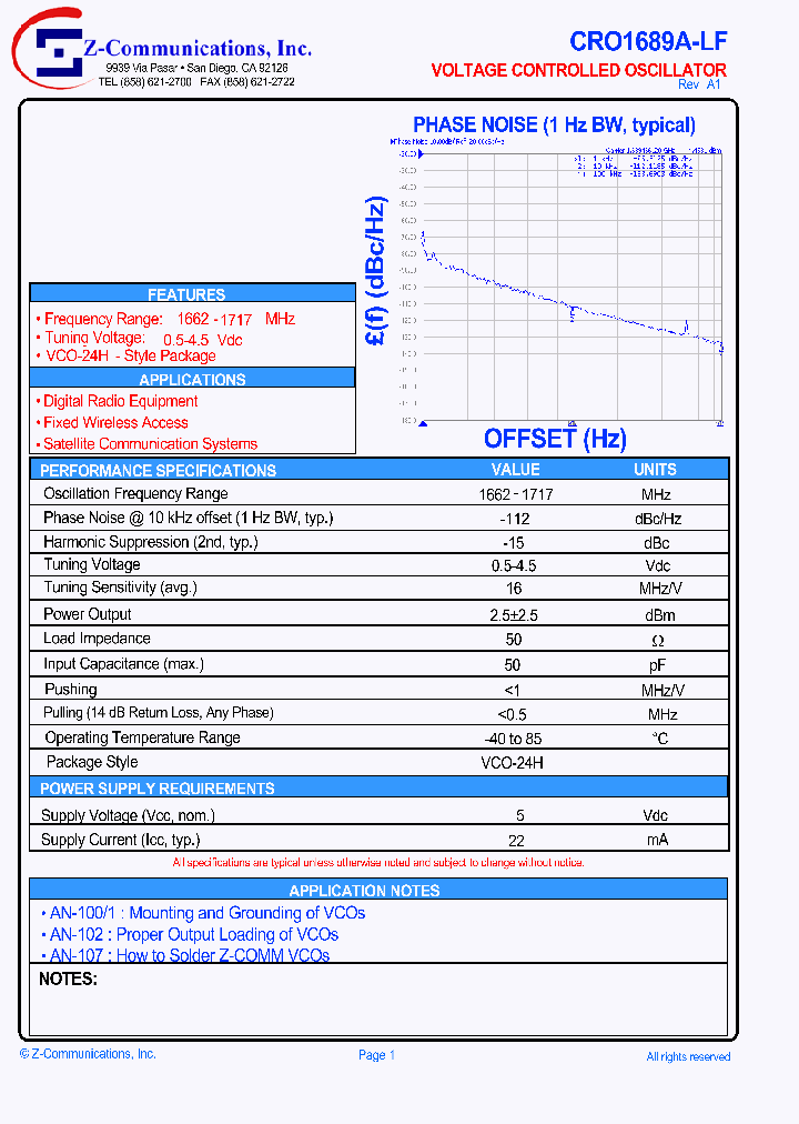 CRO1689A-LF_1228379.PDF Datasheet