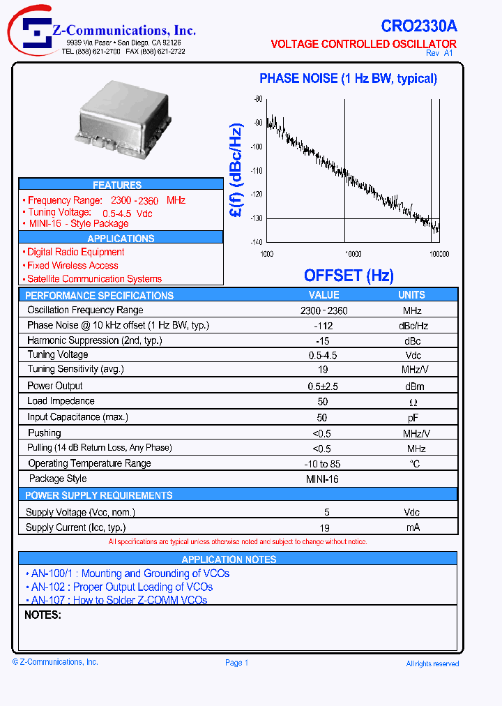 CRO2330A_1228414.PDF Datasheet