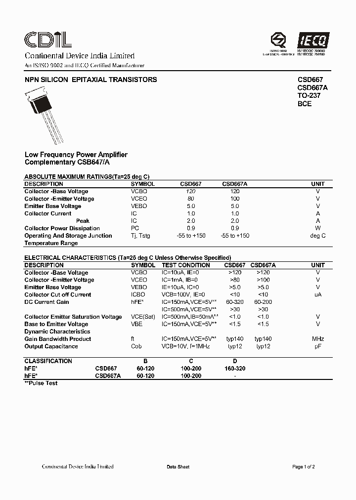 CSD667_1168354.PDF Datasheet