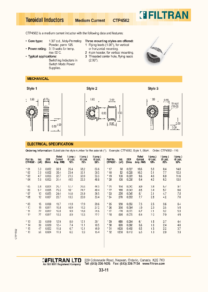 CTP4562-01_1106606.PDF Datasheet