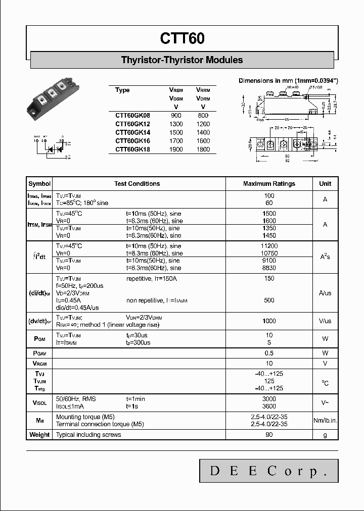 CTT60GK18_1229354.PDF Datasheet