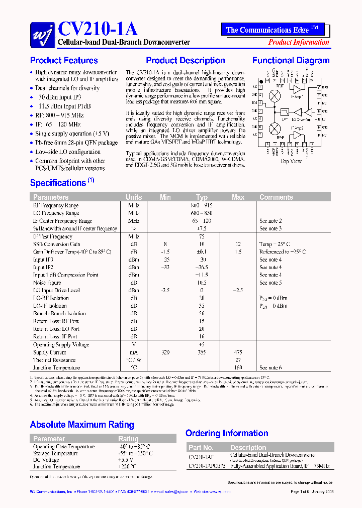 CV210-1APCB75_1229397.PDF Datasheet