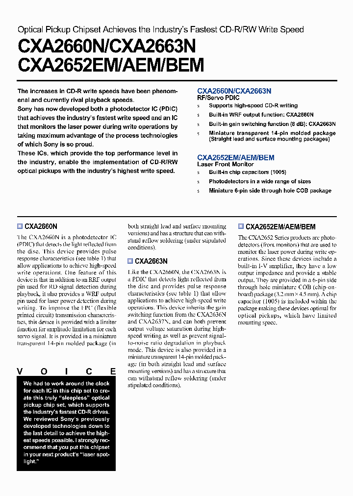 CXA2652AEM_1038876.PDF Datasheet