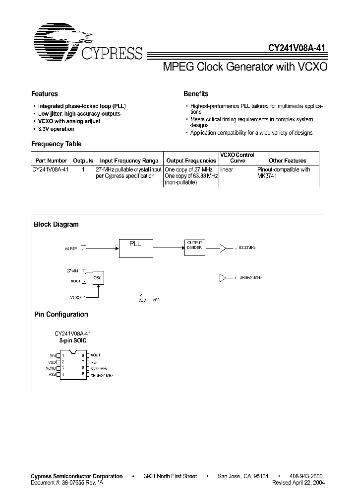 CY241V08ASC-41T_1230257.PDF Datasheet
