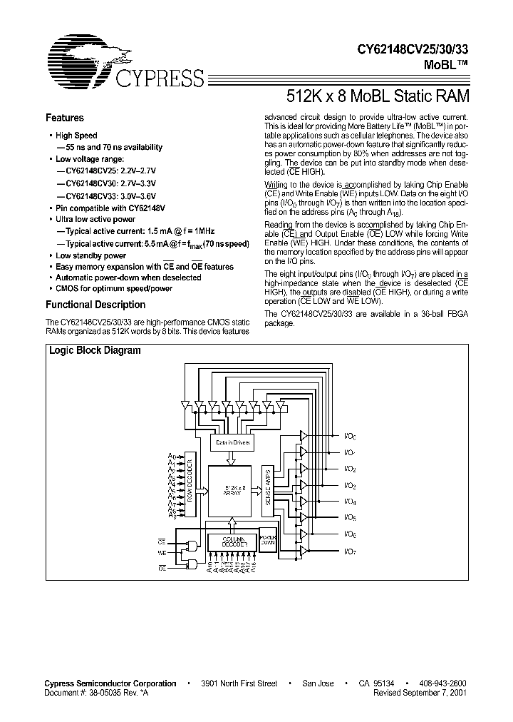 CY62148CV33LL-70BVI_1230383.PDF Datasheet
