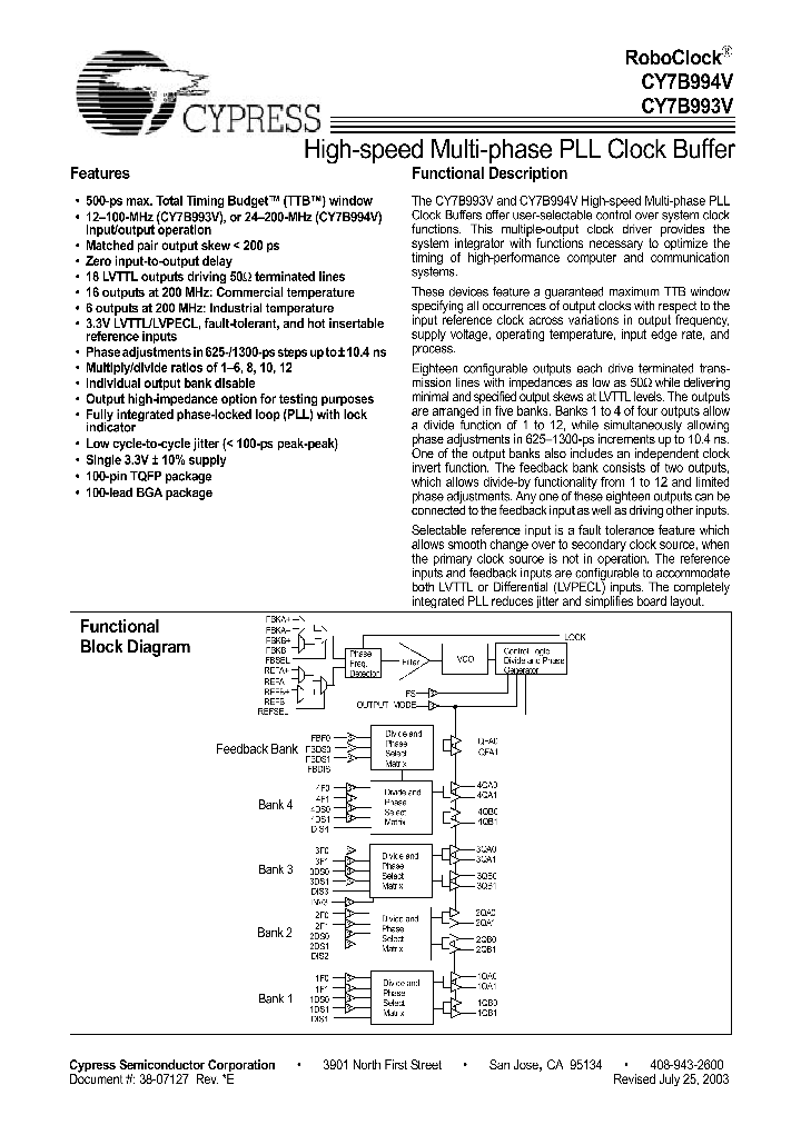CY7B994V-2AC_1123349.PDF Datasheet