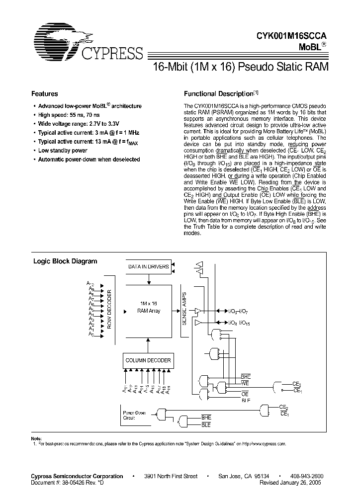 CYK001M16SCCAU-70BAI_1230734.PDF Datasheet