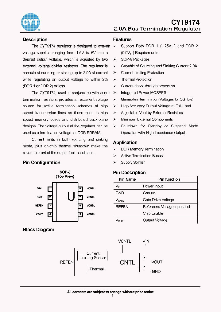 CYT9174_1230756.PDF Datasheet