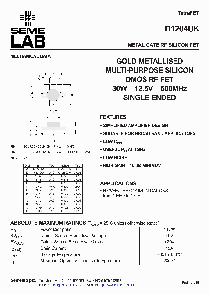 D1204_1150943.PDF Datasheet
