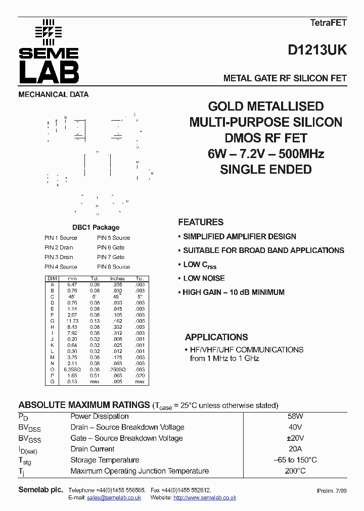 D1213UK_1230909.PDF Datasheet