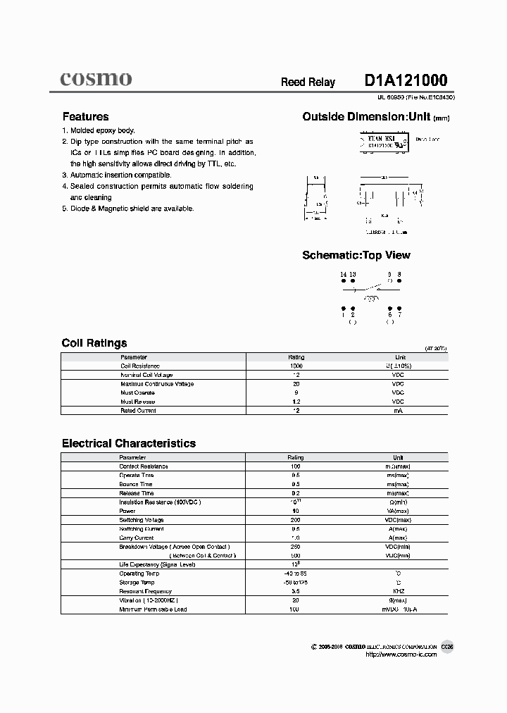 D1A121000_1230963.PDF Datasheet
