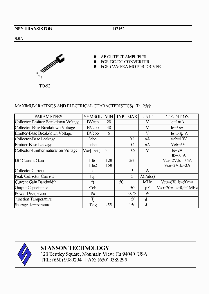 D2152_1231025.PDF Datasheet