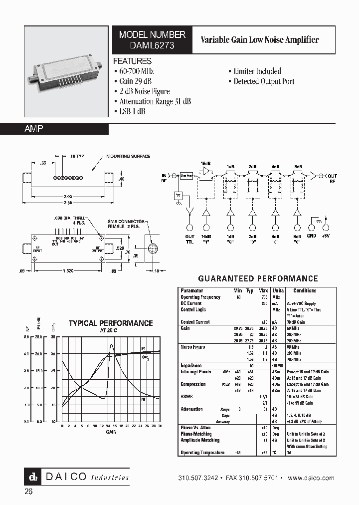 DAML6273_1231573.PDF Datasheet