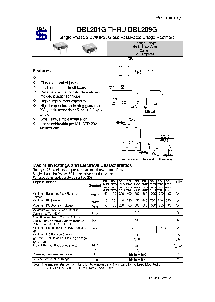 DBL205G_1064397.PDF Datasheet