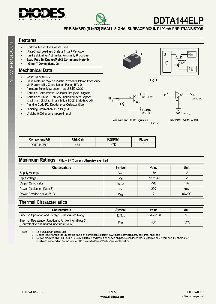 DDTA144ELP_1117804.PDF Datasheet