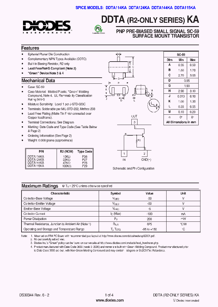 DDTA144KA_1231964.PDF Datasheet