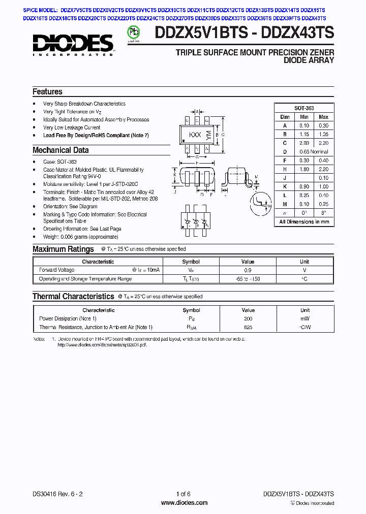 DDZX9V1CTS-7_1232085.PDF Datasheet