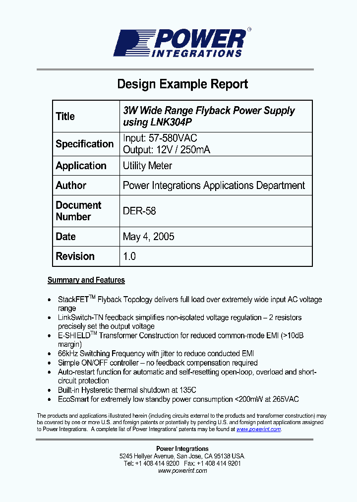 DER-58_1232176.PDF Datasheet