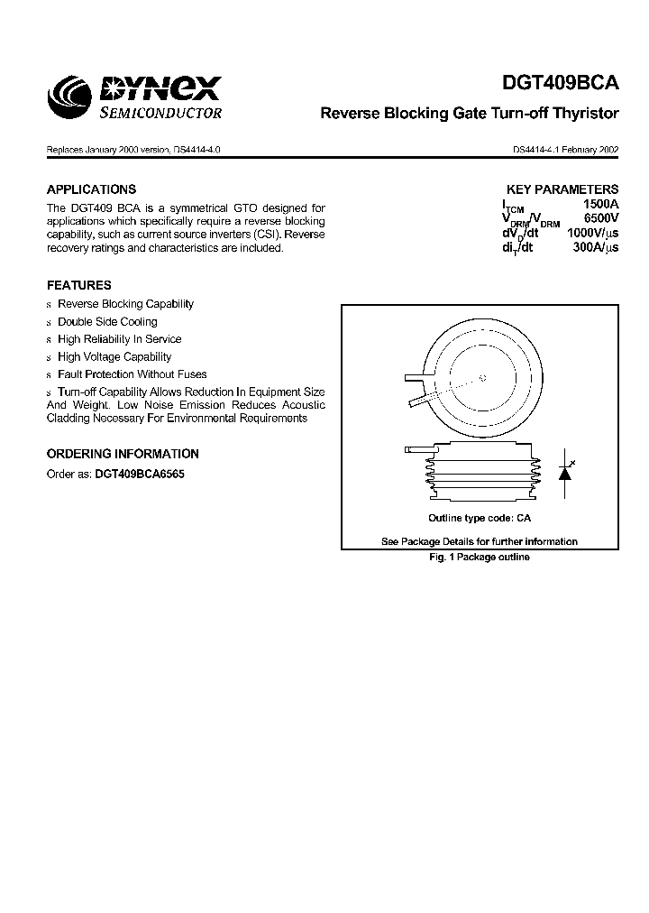 DGT409BCA6565_1232588.PDF Datasheet
