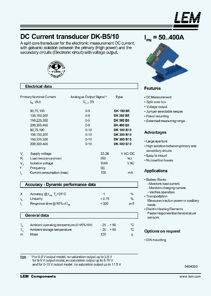 DK400-B10_1178414.PDF Datasheet