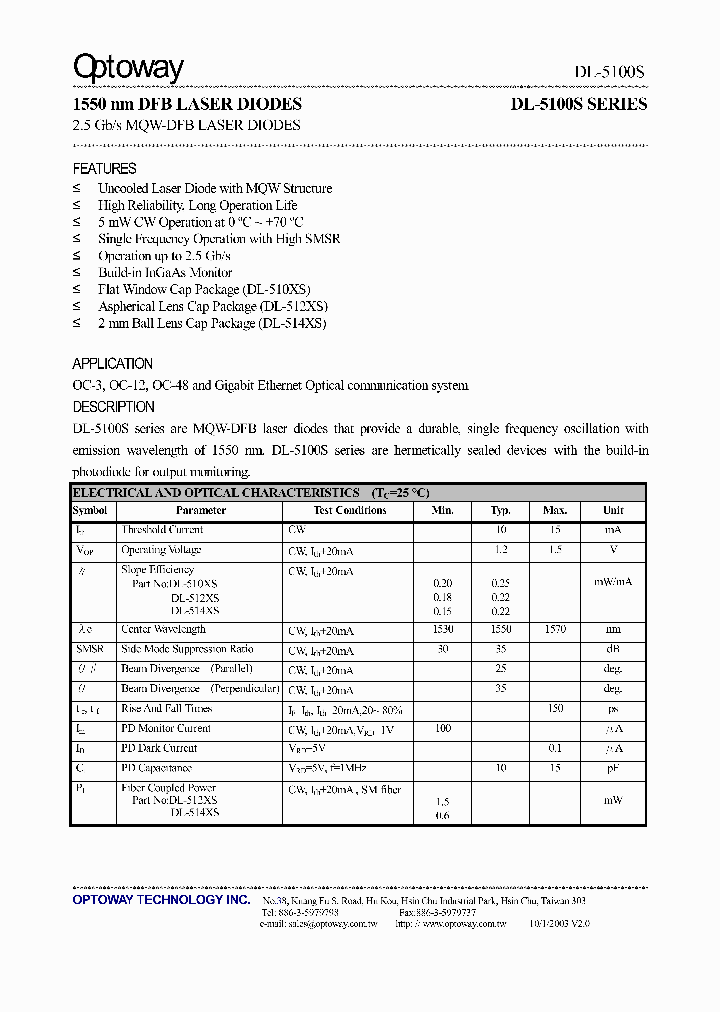 DL-5100S_1232802.PDF Datasheet