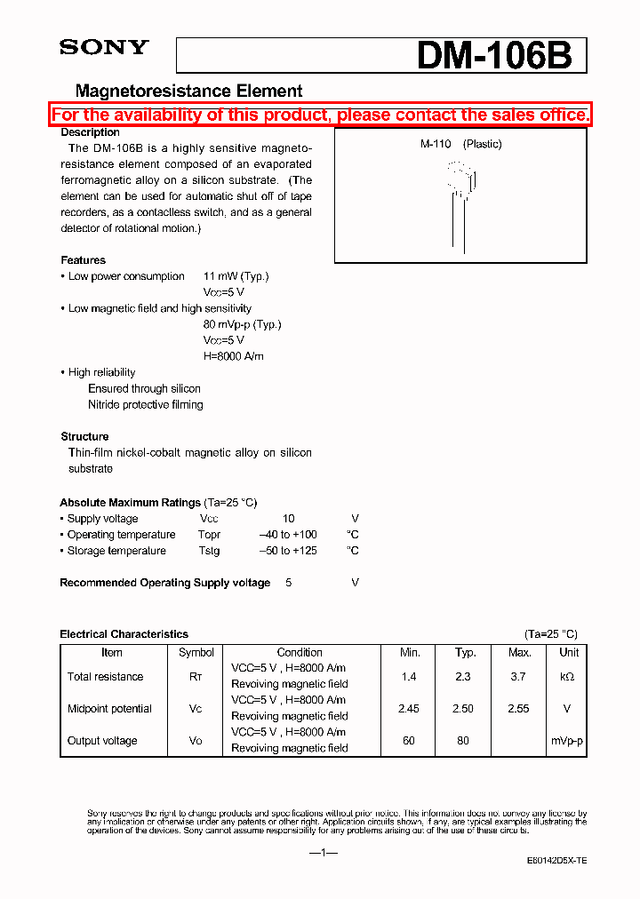 DM-106B_1232888.PDF Datasheet