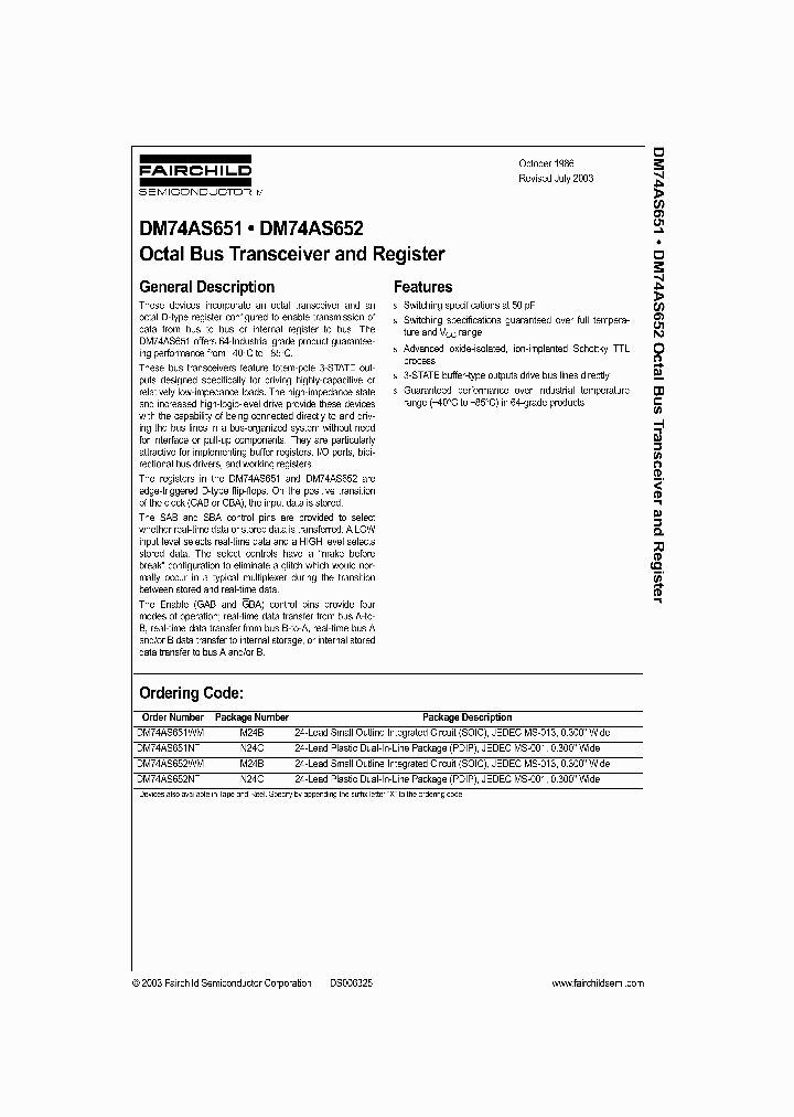 DM74AS652WM_1233101.PDF Datasheet