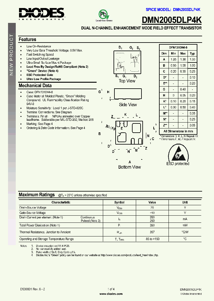 DMN2005DLP4K_1117383.PDF Datasheet