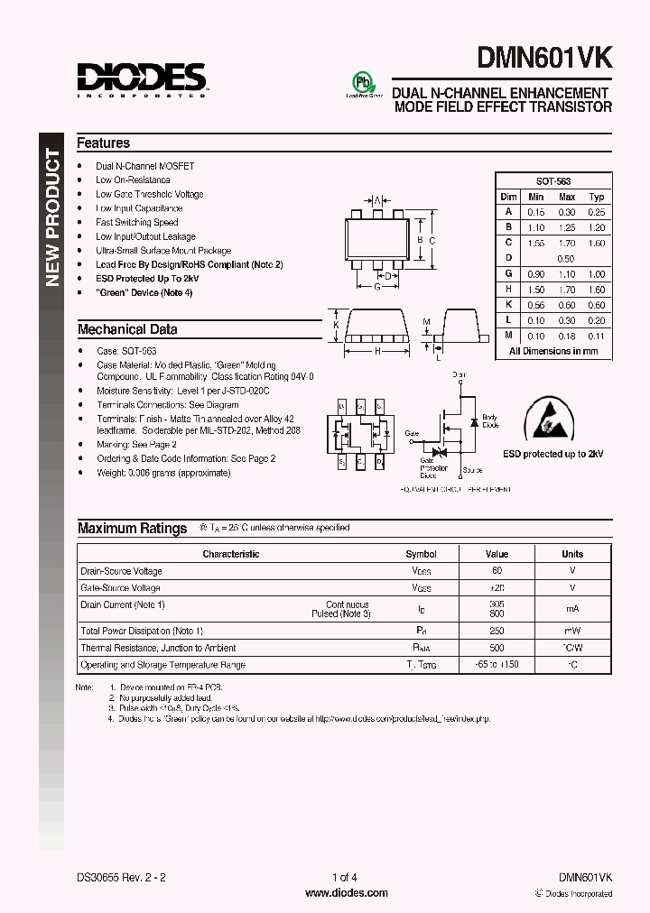 DMN601VK_1106332.PDF Datasheet